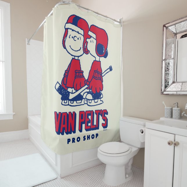 Rideaux De Douche Van Pelt's Pro Shop (En situation)