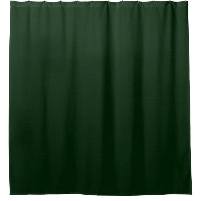 Rideaux De Douche Vert foncé texturé (Devant)