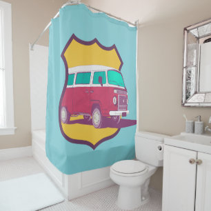 Rideaux De Douche Vie du camping-car