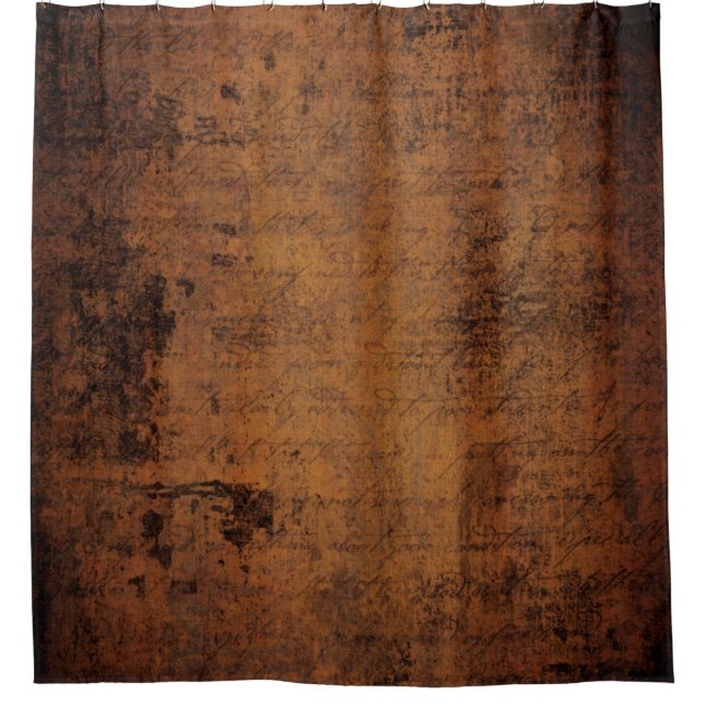Rideaux De Douche Vieille texture vintage (Devant)