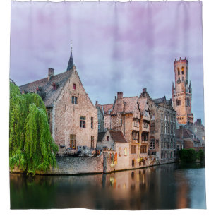 Rideaux De Douche Vieille ville de Bruges et tour du Beffroi