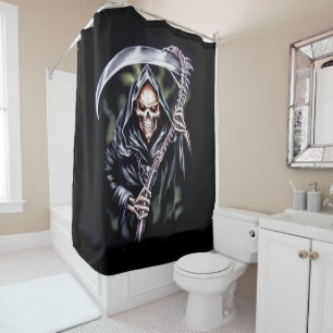 Rideaux De Douche Vient ici sinistre