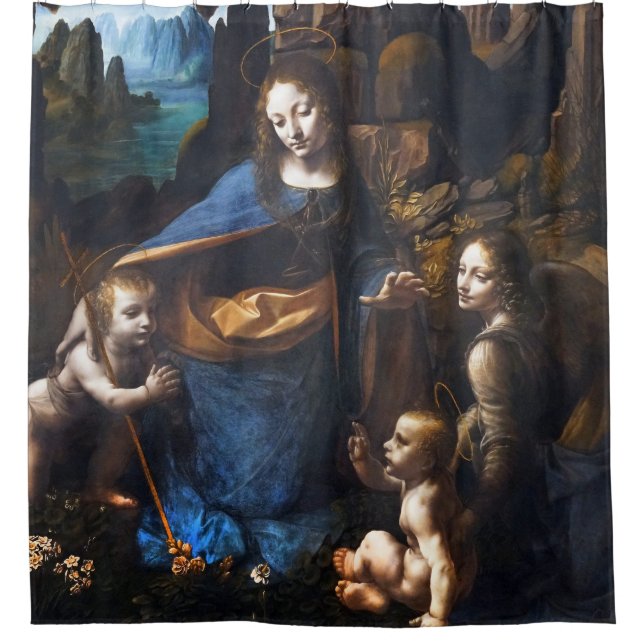 Rideaux De Douche Vierge Des Rochers (Devant)