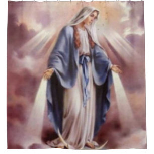 Rideaux De Douche Vierge Marie