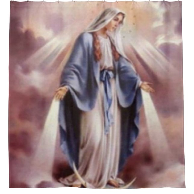 Rideaux De Douche Vierge Marie (Devant)