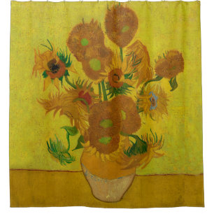 Rideaux De Douche Vincent Van Gogh 15 Tournesols Peinture