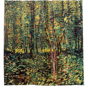 Rideaux De Douche Vincent Van Gogh - Arbres et sous-bois Beaux-Arts