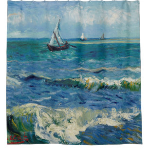 Rideaux De Douche Vincent Van Gogh - La mer aux Saintes-Maries