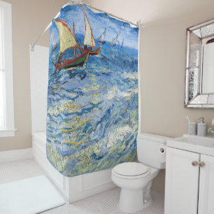 Rideaux De Douche Vincent van Gogh - La mer aux Saintes-Maries