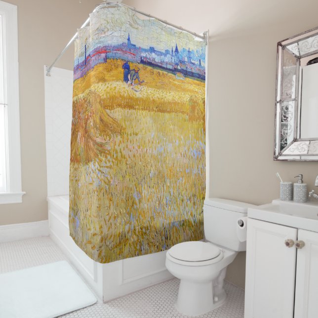 Rideaux De Douche Vincent van Gogh - Les pêcheurs (En situation)