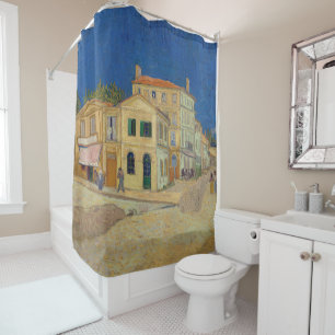 Rideaux De Douche Vincent van Gogh - Maison Jaune / Rue