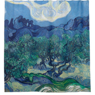Rideaux De Douche Vincent Van Gogh - Oliviers aux Alpilles