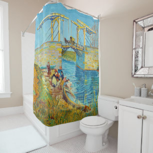 Rideaux De Douche Vincent van Gogh - Pont de Langlois à Arles #1