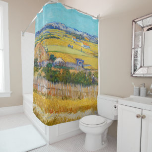 Rideaux De Douche Vincent van Gogh - Récolte à La Crau