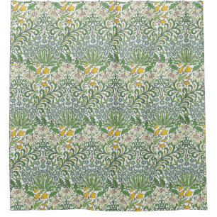 Rideaux De Douche Vintage William Morris Flowers Jardin Wallpaper