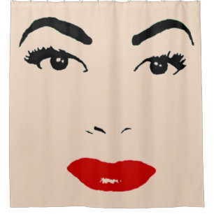 Rideaux De Douche Visage