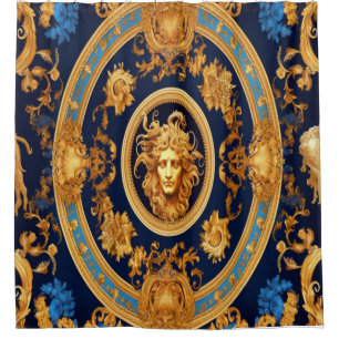 Rideaux De Douche Visage romain