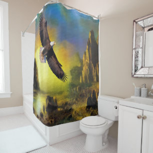 Rideaux De Douche Voler d'Eagle