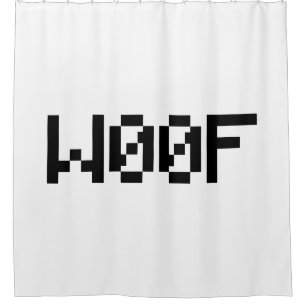 Rideaux De Douche W00F [Sons animaux de léopards]