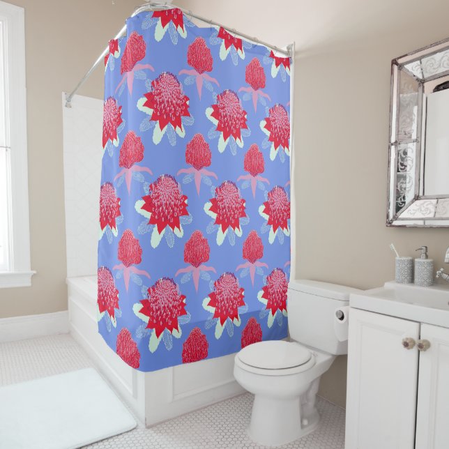 Rideaux De Douche Waratah (En situation)