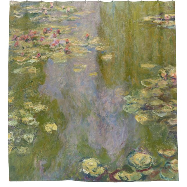 Rideaux De Douche Water Lilies by Claude Monet (Devant)