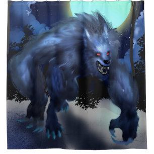 Rideaux De Douche Werewolf