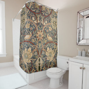 Rideaux De Douche William Morris Bullerswood Tapisserie Faux