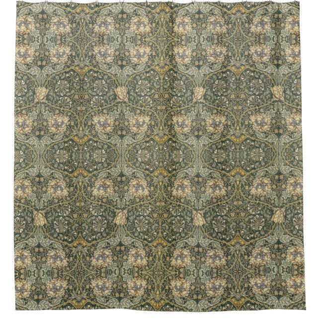 Rideaux De Douche William Morris Honeysuckle Design (Devant)