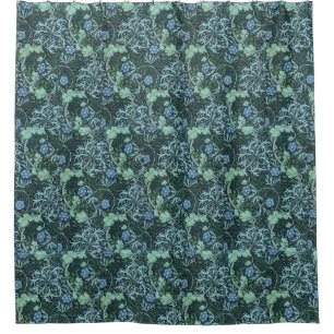 Rideaux De Douche William Morris Motif d'algues