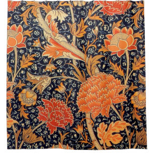 Rideaux De Douche William Morris Orange