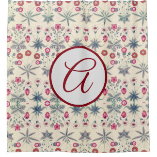 Rideaux De Douche William Morris SHOWER CURTAIN AVEC INITIAL