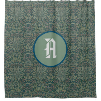 Rideaux De Douche William Morris SHOWER CURTAIN INITIALE PERSONNALIS