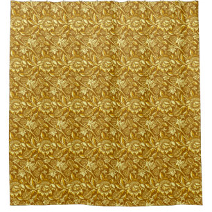 Rideaux De Douche William Morris Sunflower, moutarde Gold / Jaune