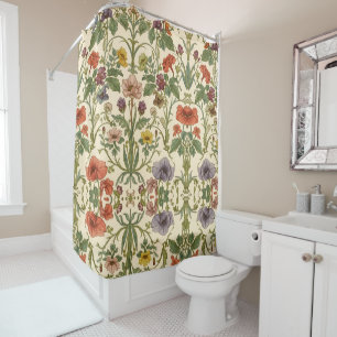 Rideaux De Douche William Morris vintage Pimpernel Préraphaélite