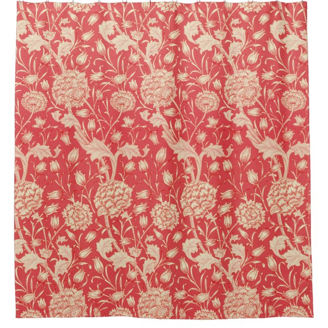 Rideaux De Douche William Morris "Wild Tulip" 1. (Devant)