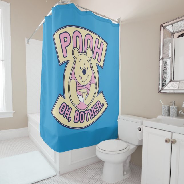 Rideaux De Douche Winnie L'Ourson| Pooh Oh Bother (En situation)