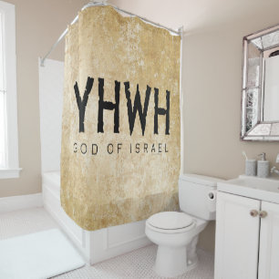Rideaux De Douche YHWH (Jéhovah)