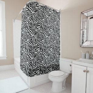 Rideaux De Douche Zebra Poster de animal