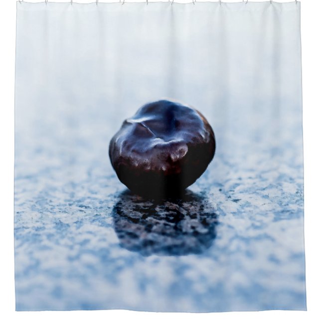 Rideaux De Douche Zen châtaigner (Devant)