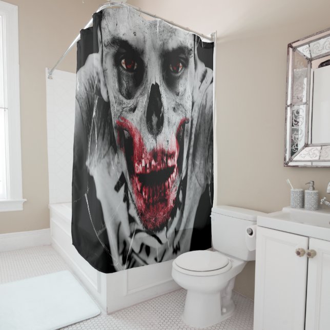 Rideaux De Douche Zombi (En situation)