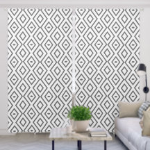 Formes de diamants gris et blanc Motif géométrique