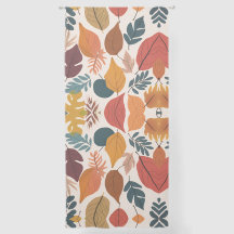 Feuilles d'automne vibrantes Motif multicolores