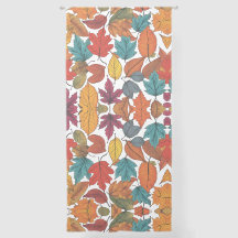 Feuilles d'automne vibrantes Motif multicolores