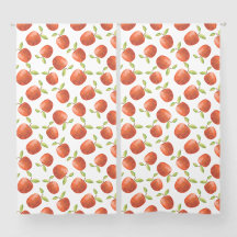 Pommes rouges en blanc