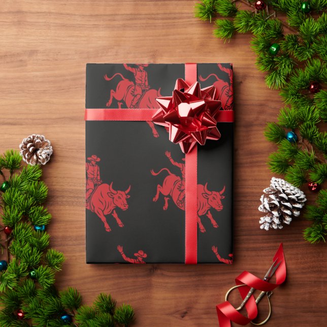 ride'em cowboy wrapping paper (Holiday Gift)