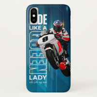 Rider King | iPhone X case (Queen)