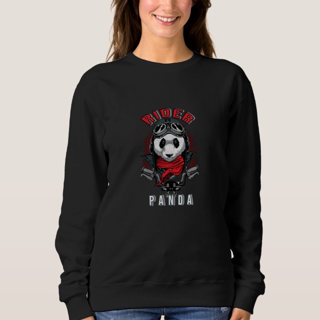 Rider Panda Sweatshirt (Front)