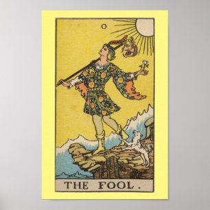 Rider Waite Smith Tarot: The Fool Poster