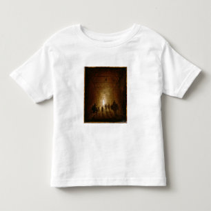 Riders and Pedestrians Passing Through an Arched P Toddler T-shirt