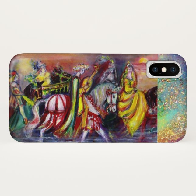 RIDERS IN THE NIGHT Fantasy Case-Mate iPhone Case (Back (Horizontal))